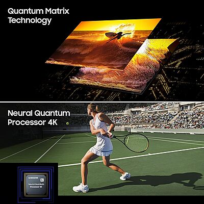 Samsung 138 cm (55 inches) 4K Ultra HD Smart Neo QLED TV QA55QN90CAKLXL Samsung 138 cm (55 inches) 4K Ultra HD Smart Neo QLED TV QA55QN90CAKLXL