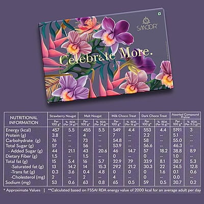 SMOOR Premium Celebration Box Chocolates Gift Pack Special Occasions Box of 16 (210 gm) SMOOR Premium Celebration Box Chocolates Gift Pack Special Occasions Box of 16 (210 gm)