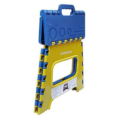 Varmora Plastic Super Strong Folding Step Stool for Adults and Kids, Kitchen Stepping Stools, Garden Step Stool,Office Stool,Kitchen Stool Folding Stool Varmora Plastic Super Strong Folding Step Stool for Adults and Kids, Kitchen Stepping Stools, Garden Step Stool,Office Stool,Kitchen Stool Folding Stool