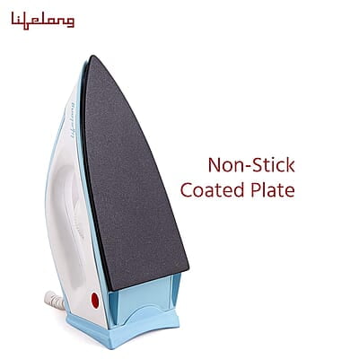 Lifelong Dry Iron Press 1100 W, Electric Dry Iron with Temperature Controle Lifelong Dry Iron Press 1100 W, Electric Dry Iron with Temperature Controle