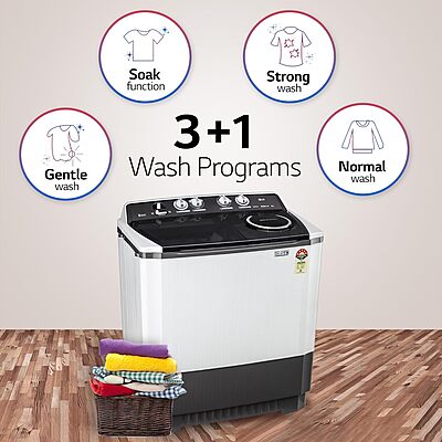LG 9.5 kg 5 Star Wind jet dry Semi-Automatic Top Load Washing Machine LG 9.5 kg 5 Star Wind jet dry Semi-Automatic Top Load Washing Machine