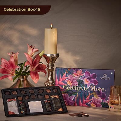 SMOOR Premium Celebration Box Chocolates Gift Pack Special Occasions Box of 16 (210 gm) SMOOR Premium Celebration Box Chocolates Gift Pack Special Occasions Box of 16 (210 gm)