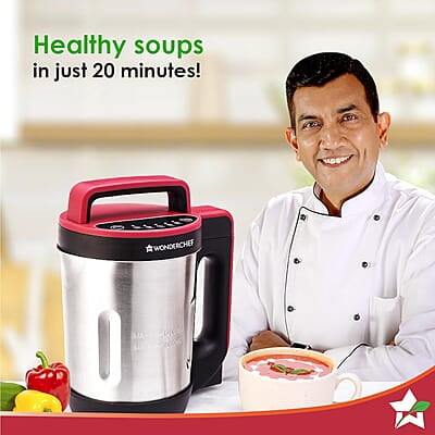 Wonderchef NEO Automatic Soup Maker 1.0 Litre 800W Heater Wonderchef NEO Automatic Soup Maker 1.0 Litre 800W Heater