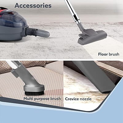 AGARO Primo Bagless Vacuum Cleaner, 1400Watts 24 kPa Suction power, 1.5L Dust Collector AGARO Primo Bagless Vacuum Cleaner, 1400Watts 24 kPa Suction power, 1.5L Dust Collector