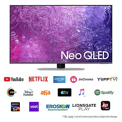 Samsung 138 cm (55 inches) 4K Ultra HD Smart Neo QLED TV QA55QN90CAKLXL Samsung 138 cm (55 inches) 4K Ultra HD Smart Neo QLED TV QA55QN90CAKLXL
