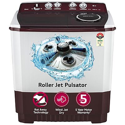 LG 10.5 kg 5 Star Wind jet dry Semi-Automatic Top Load Washing Machine LG 10.5 kg 5 Star Wind jet dry Semi-Automatic Top Load Washing Machine