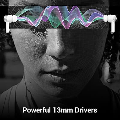 ZEBRONICS MIST in-Ear Wireless Earbuds, with up-to 27 Hours Backup, Environmental Noise Cancellation (ENC), Gaming Mode, Touch Control, Voice Assistant Support, Splash Proof Design
