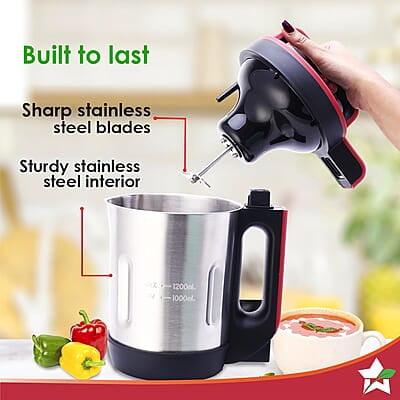 Wonderchef NEO Automatic Soup Maker 1.0 Litre 800W Heater Wonderchef NEO Automatic Soup Maker 1.0 Litre 800W Heater