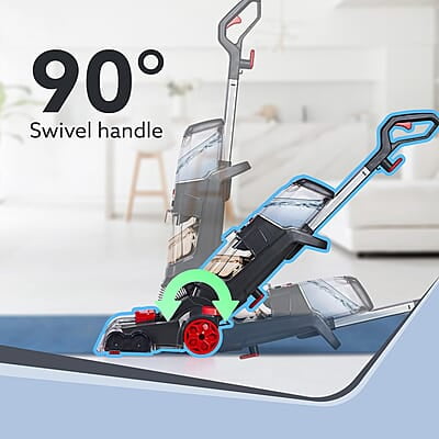 AGARO Elite Upright Wet & Dry Carpet Cleaner, 800W, 13.5 kPa Suction Pressure, 2 in 1 Handheld Carpet Spot Cleaner Machine AGARO Elite Upright Wet & Dry Carpet Cleaner, 800W, 13.5 kPa Suction Pressure, 2 in 1 Handheld Carpet Spot Cleaner Machine