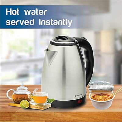 Crompton Insta Delight 1.8L SS Electric Kettle with Auto shut-off Dry Boil Protection 1500 W Crompton Insta Delight 1.8L SS Electric Kettle with Auto shut-off Dry Boil Protection 1500 W