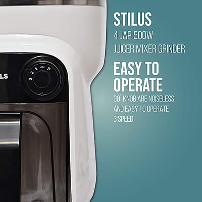 Havells Stilus 500 Watt Juicer Mixer Grinder 4 Jar With 3 Speed Led Indication Havells Stilus 500 Watt Juicer Mixer Grinder 4 Jar With 3 Speed Led Indication