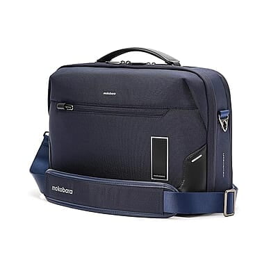 MOKOBARA Bento Nylon Laptop Briefcase – Fits 14-Inch MacBook & Laptops | Durable Office Bag for Men | Professional Messenger Bag for Business, Work, & Travel