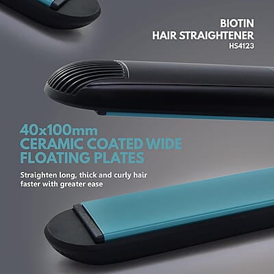 Havells HS4123 Biotin Infused Wide Plates & Temperature Control Hair Straightener Havells HS4123 Biotin Infused Wide Plates & Temperature Control Hair Straightener