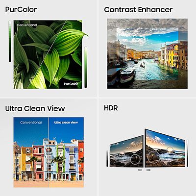 Samsung 80 cm (32 Inches) Wondertainment Series HD Ready LED Smart TV UA32T4340BKXXL Samsung 80 cm (32 Inches) Wondertainment Series HD Ready LED Smart TV UA32T4340BKXXL
