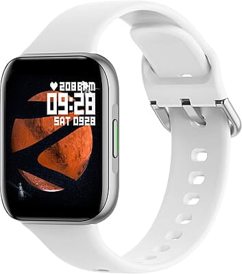 Zebronics Zeb-Fit1220CH Smart Fitness Band, 2.5D Curved Glass Full Touch Display, SpO2, BP