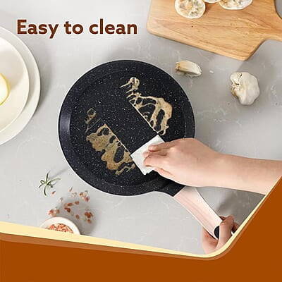 AGARO Imperial Granite Non Stick Tawa, 28 cm, Cast Aluminium Body AGARO Imperial Granite Non Stick Tawa, 28 cm, Cast Aluminium Body
