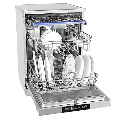 Faber 14 Place Settings Dishwasher ( FFSD 8PR 14S, Silver, Power 3D Wash for Tough Stains, Silent operation Faber 14 Place Settings Dishwasher ( FFSD 8PR 14S, Silver, Power 3D Wash for Tough Stains, Silent operation