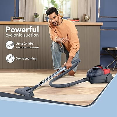 AGARO Primo Bagless Vacuum Cleaner, 1400Watts 24 kPa Suction power, 1.5L Dust Collector AGARO Primo Bagless Vacuum Cleaner, 1400Watts 24 kPa Suction power, 1.5L Dust Collector