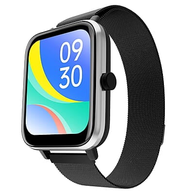 Roll over image to zoom in Zebronics DRIP Smart Watch with Bluetooth Calling, 4.3cm (1.69"), 10 Built-in & 100+ Watch Faces, 100+ Sport Modes, 4 Games, Voice Assistant, 8 Menu UI, Roll over image to zoom in Zebronics DRIP Smart Watch with Bluetooth Calling, 4.3cm (1.69"), 10 Built-in & 100+ Watch Faces, 100+ Sport Modes, 4 Games, Voice Assistant, 8 Menu UI,