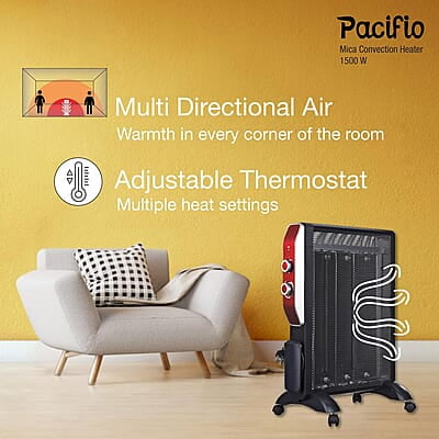 Havells Room Heater 1500W Pacifio Mica| Micathermic Technology for Rapid & Instant Heating Havells Room Heater 1500W Pacifio Mica| Micathermic Technology for Rapid & Instant Heating