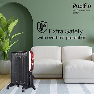 Havells Room Heater 2000W Pacifio Mica| Micathermic Technology for Rapid & Instant Heating Havells Room Heater 2000W Pacifio Mica| Micathermic Technology for Rapid & Instant Heating