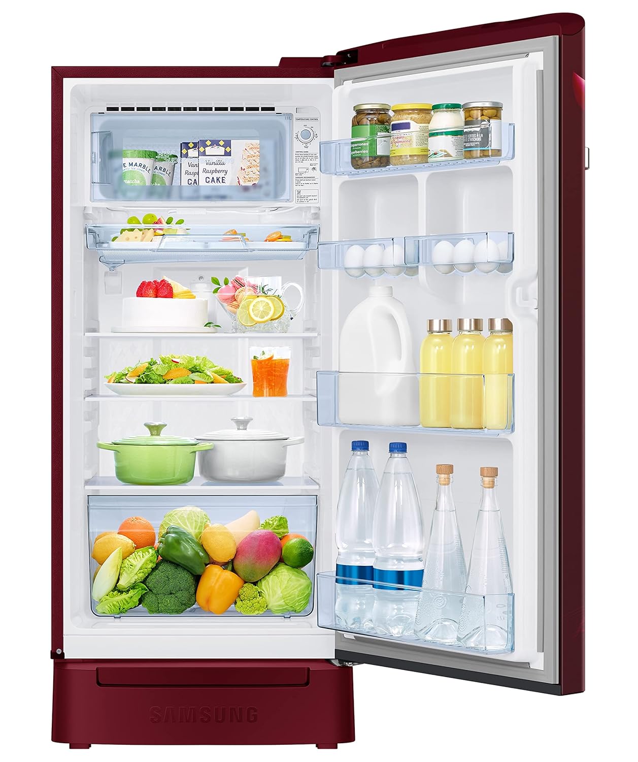Samsung 189L 5 Star Inverter Direct-Cool Single Door Refrigerator Appliance (RR21C2H25RZ/HL