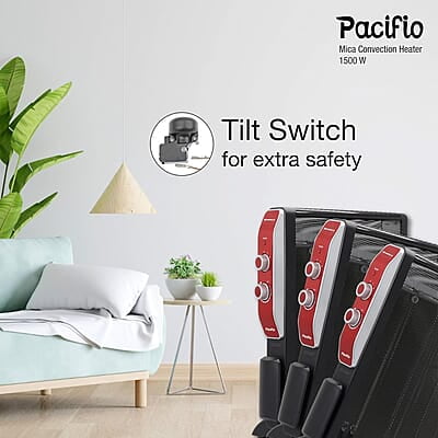 Havells Room Heater 1500W Pacifio Mica| Micathermic Technology for Rapid & Instant Heating Havells Room Heater 1500W Pacifio Mica| Micathermic Technology for Rapid & Instant Heating