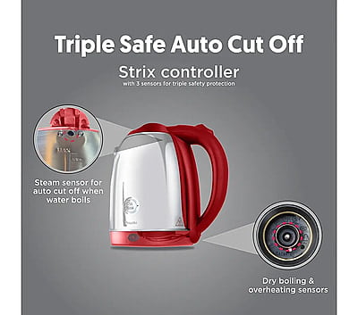 Preethi Armour Plus 1.8Litre Electric Kettle Preethi Armour Plus 1.8Litre Electric Kettle