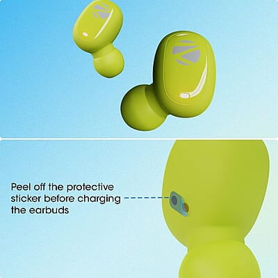 Zebronics Zeb-Sound Bomb N1 True Wireless In Ear Earbuds with ENC, Gaming Mode (up to 50ms), up to 18H Playback, Bluetooth V5.2, Fidget Case, Voice Assistant, Splash Proof, Type C, and Mic Zebronics Zeb-Sound Bomb N1 True Wireless In Ear Earbuds with ENC, Gaming Mode (up to 50ms), up to 18H Playback, Bluetooth V5.2, Fidget Case, Voice Assistant, Splash Proof, Type C, and Mic