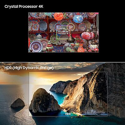 Samsung 108 cm (43 inches) D Series Crystal 4K Vivid Pro Ultra HD Smart LED TV UA43DUE77AKLXL Samsung 108 cm (43 inches) D Series Crystal 4K Vivid Pro Ultra HD Smart LED TV UA43DUE77AKLXL