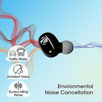 Zebronics Zeb-Sound Bomb N1 True Wireless In Ear Earbuds with ENC, Gaming Mode (up to 50ms), up to 18H Playback, Bluetooth V5.2, Fidget Case, Voice Assistant, Splash Proof, Type C, and Mic Zebronics Zeb-Sound Bomb N1 True Wireless In Ear Earbuds with ENC, Gaming Mode (up to 50ms), up to 18H Playback, Bluetooth V5.2, Fidget Case, Voice Assistant, Splash Proof, Type C, and Mic