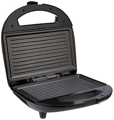 Borosil 700-Watt 2-Slice Sandwich Maker, Silver