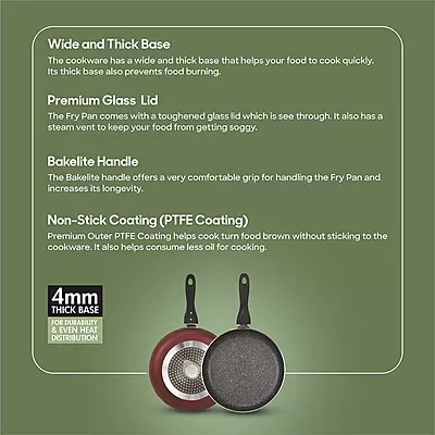 Signora Ware Perfecto Non- Stick Fry Pan, 6 Layer 24 CM Signora Ware Perfecto Non- Stick Fry Pan, 6 Layer 24 CM