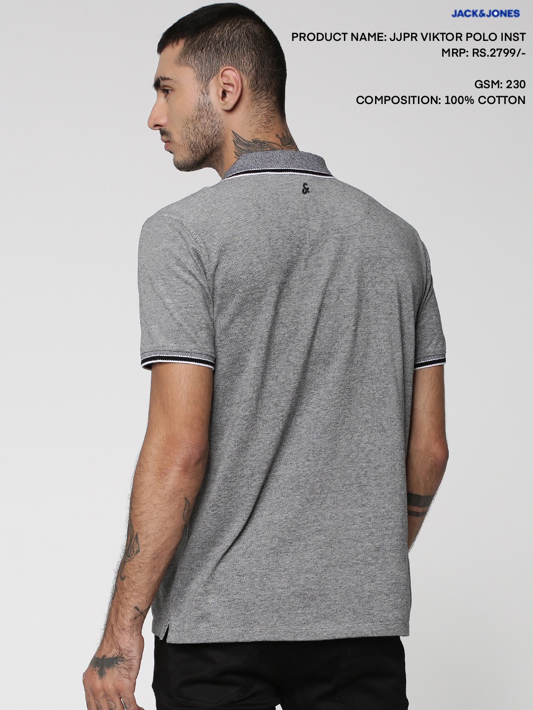 Jack & Jones Victor Polo T- Shirt Multicolor Jack & Jones Victor Polo T- Shirt Multicolor