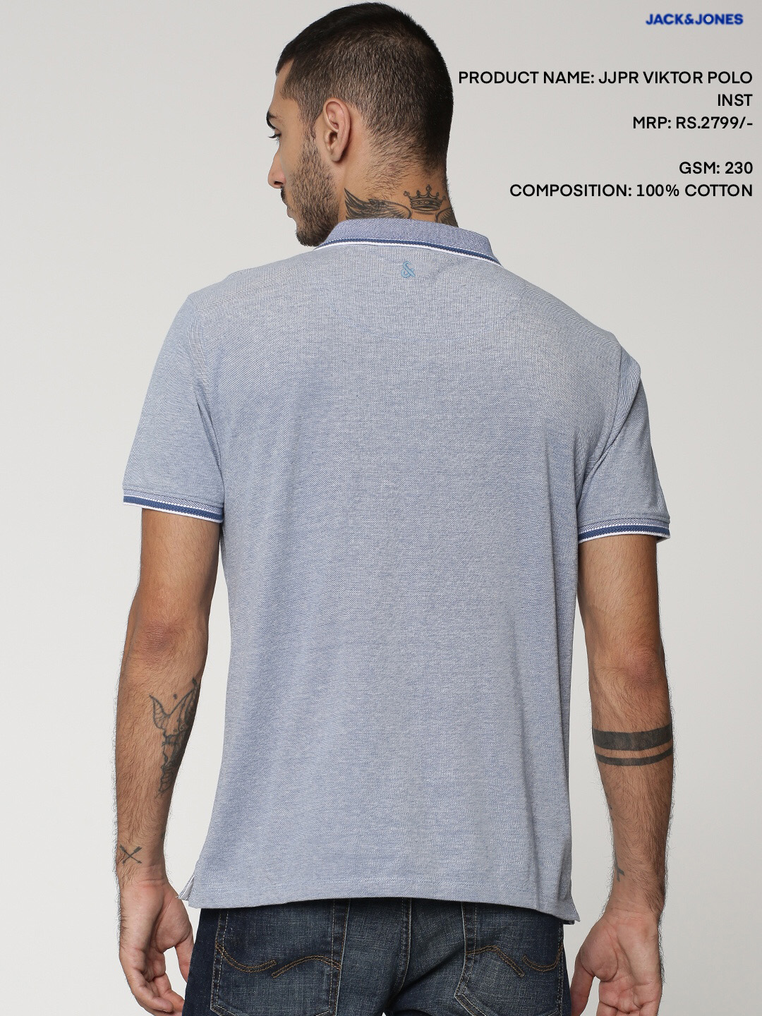 Jack & Jones Victor Polo T- Shirt Multicolor Jack & Jones Victor Polo T- Shirt Multicolor