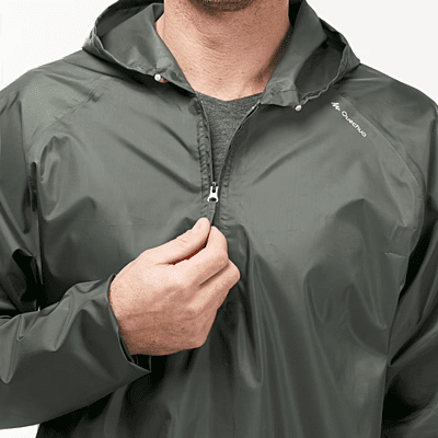 Men Waterproof Half Zip Rain Jacket Men Waterproof Half Zip Rain Jacket