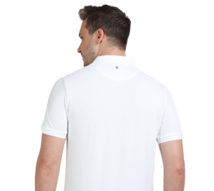 RARE RABBIT PREMIUM POLO T-SHIRT WHITE RARE RABBIT PREMIUM POLO T-SHIRT WHITE