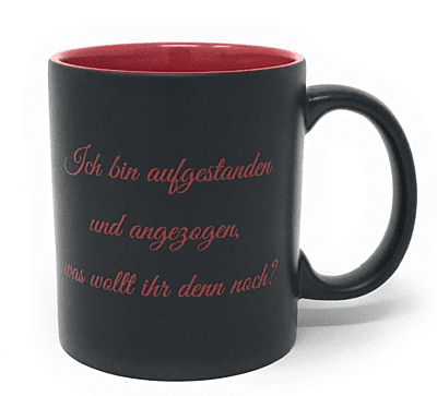 Double shade ceramic mug Double shade ceramic mug