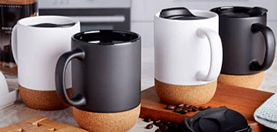 Ceramic Mug with Cork base