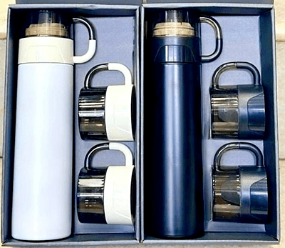 Vaccum flask with 2 cups model -2 Vaccum flask with 2 cups model -2