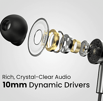 Portronics Conch Tune C Ear Earphone Portronics Conch Tune C Ear Earphone