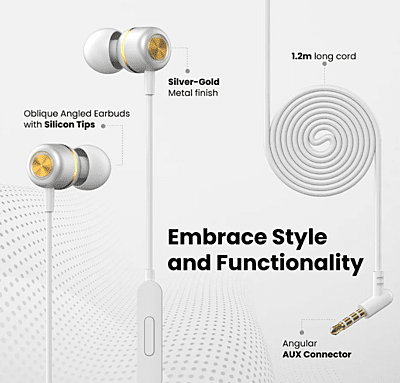 Portronics Conch 10 Wired Earphone Portronics Conch 10 Wired Earphone