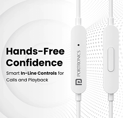 Portronics Conch 10 Wired Earphone Portronics Conch 10 Wired Earphone