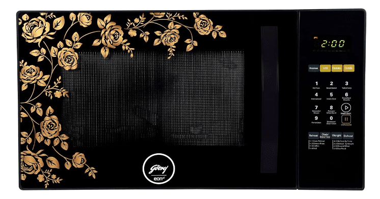 Godrej GME 728 CF1 PM Golden Rose Microwave Godrej GME 728 CF1 PM Golden Rose Microwave