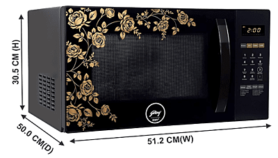 Godrej GME 728 CF1 PM Golden Rose Microwave Godrej GME 728 CF1 PM Golden Rose Microwave