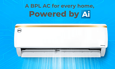 BPL 1.5 Ton 3 Star Inverter Split AC, BAS-V183ATFG BPL 1.5 Ton 3 Star Inverter Split AC, BAS-V183ATFG
