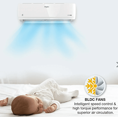 Whirlpool Supremecool 1.0T 5 Star Xpand Inverter Split Air Conditioner Whirlpool Supremecool 1.0T 5 Star Xpand Inverter Split Air Conditioner