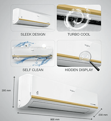 Whirlpool Supremecool 1.0T 5 Star Xpand Inverter Split Air Conditioner Whirlpool Supremecool 1.0T 5 Star Xpand Inverter Split Air Conditioner