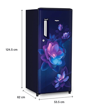 Whirlpool Icemagic Powercool 192L 2 Star Single Door Refrigerator Whirlpool Icemagic Powercool 192L 2 Star Single Door Refrigerator