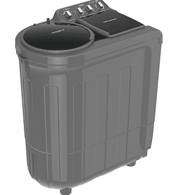 Whirlpool Ace Super Soak 7.5kg 5 Star Semi-Automatic Washing Machine Whirlpool Ace Super Soak 7.5kg 5 Star Semi-Automatic Washing Machine